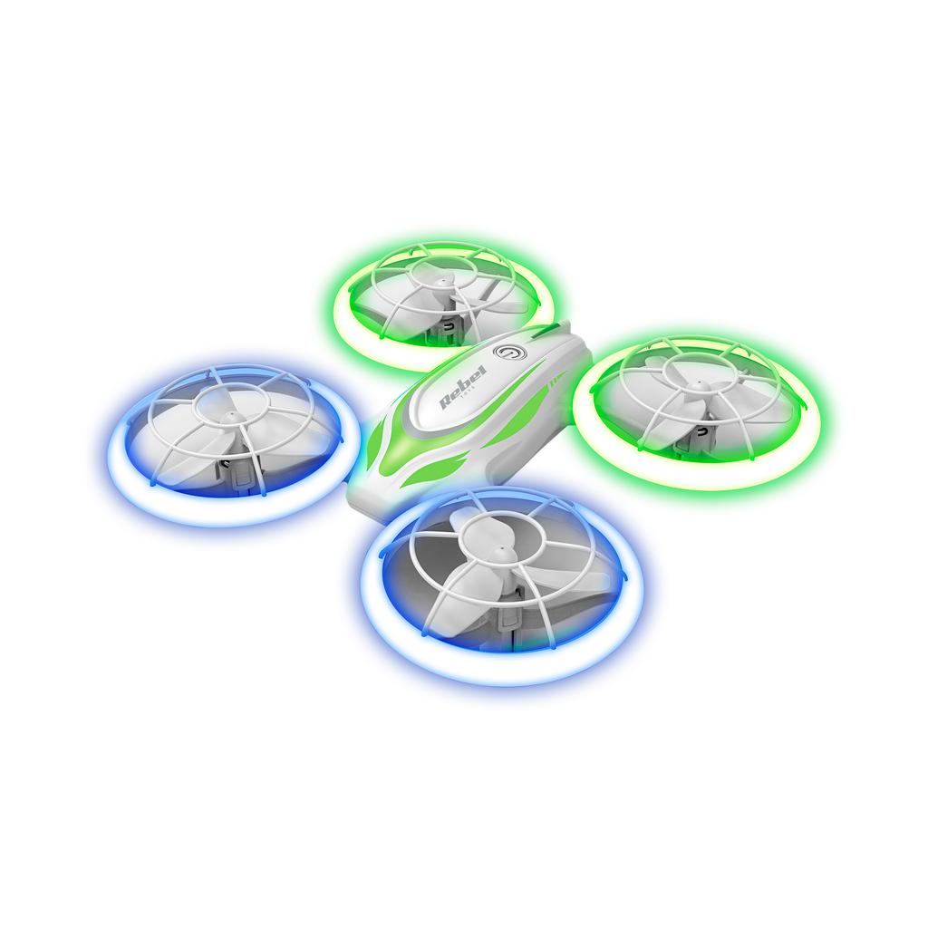 Rebel LED dálkově ovládaný dron s kompasem pro děti