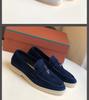 Europeiska & Amerikanska Mockasiner i Kohud - Mjuk Sula Brittisk Stil Slip-on Dam Casual Skor
