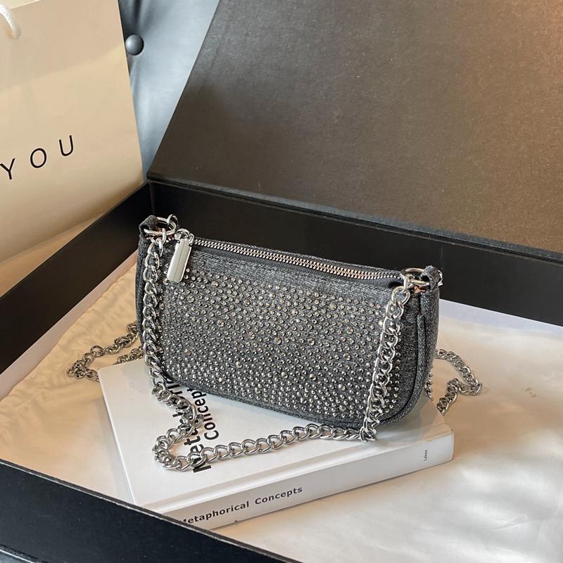 Denim Chain Mini Crossbody Bags Designer Versatile Women Small Shoulder Bag Trendy New Luxury Handbags High Quality