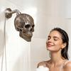 Skull Design Easy Installation Shower Head Resin 1 Pc