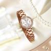 NIBOSI Diamond Dial Quartz Watch for Women Fashion Elegant Ladies Watches Stainless Steel Waterproof Women's Wristwatch