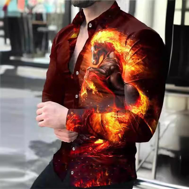 Nový pánský volný ležérní retro kabát svrchní spodek bavlna a konopí Všestranná denní klasická svetřík plážová košile pánský styl