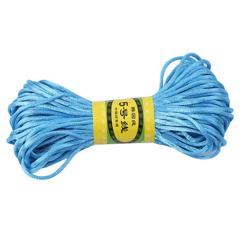 Buy 20M Soft Satin Rattail Silk Macrame Cord Beading Cords Threading