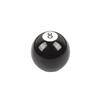 Schwarz 8 Ball Schaltknauf/Short shifter Knob Für Universal Auto Acryl SCHWARZ 8 Ball Für