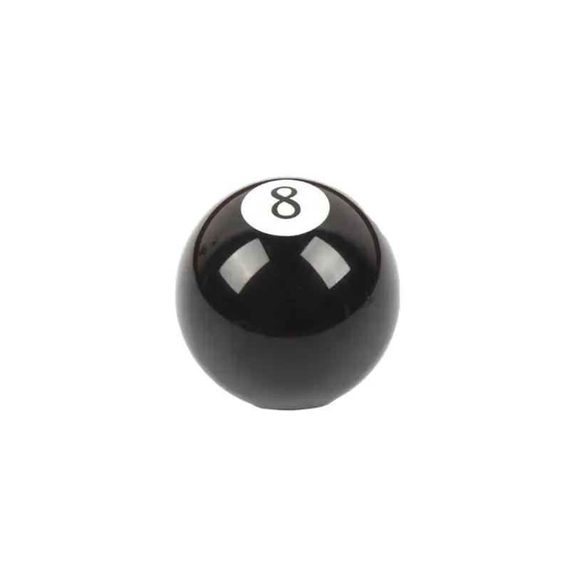 Schwarz 8 Ball Schaltknauf/Short shifter Knob Für Universal Auto Acryl SCHWARZ 8 Ball Für