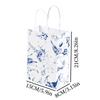 Blue And Porcelain Style Gift Bag – Chinese Wedding Party Bag With Handle