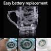1 stücke Leuchtende Drachen Bier Wein Whisky Becher Led Glowing 285ml Trinkglas Becher Batteriebetriebene Acryl Geschenke Party Supplies
