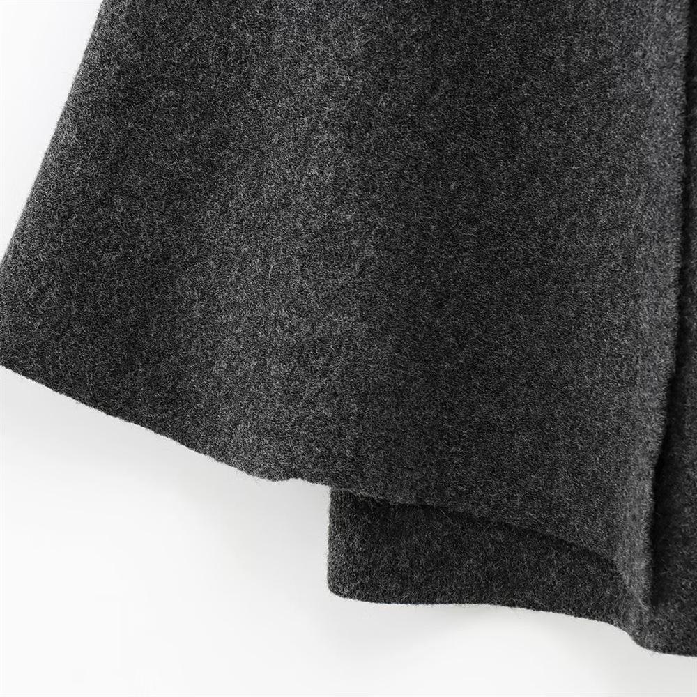 2025 Spring Women's Slim Cape Knit Coat