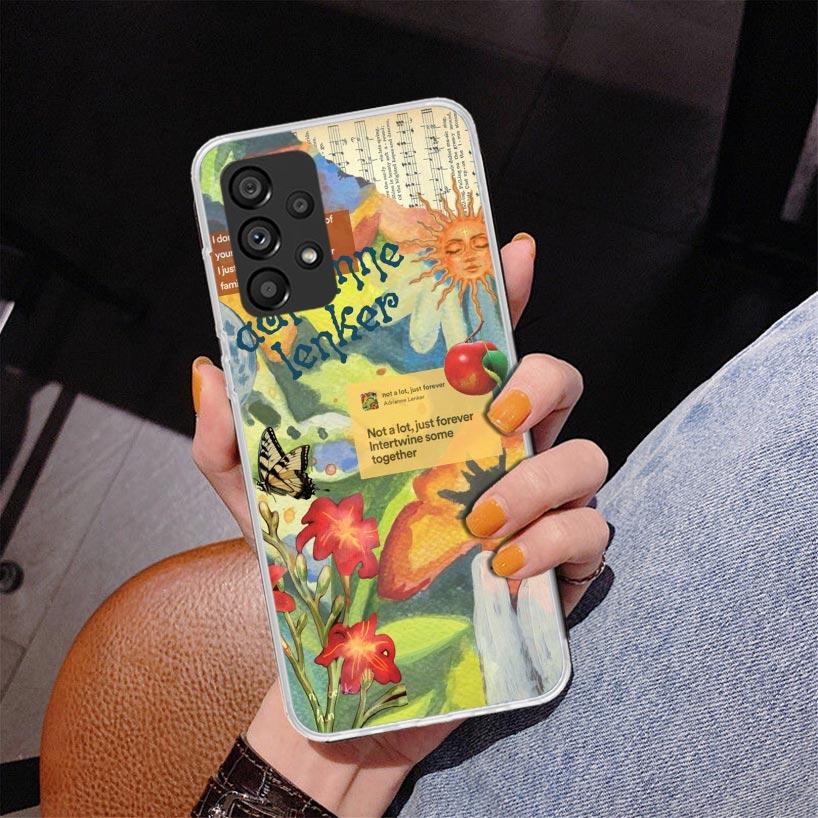 Adrianne Lenker Songs Album Art Phone Case For Samsung Galaxy A52 A32 A22 A12 A51 A31 A50S A30S A20S A10S Note 20 Ultra 10 Plus