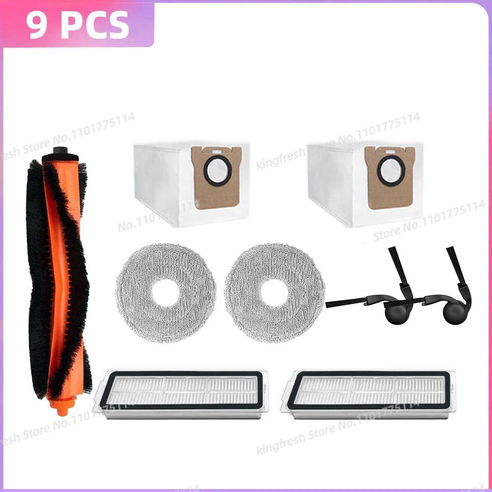 Kompatibel für ( Xiaomi Mijia 5C / OV42CN ) Staubsaugerteile Hauptbürste Seitenbürste Filter Mopptuch Staubbeutel Zubehör