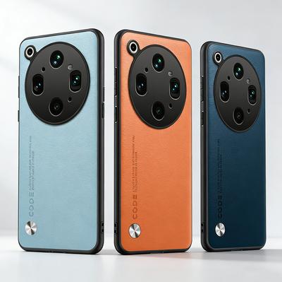 Plain Leather Case For OPPO Find X9 Ultra X9 Pro Find X8 Ultra X8s + X8 Pro X7 X6 Pro  Hard Camera Protect Cover Fundas