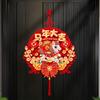1pcs 2026 Year of The Horse Magnetic Couplets, Traditional Spring Festival Decor with Blessing Stickers for Door & Wall