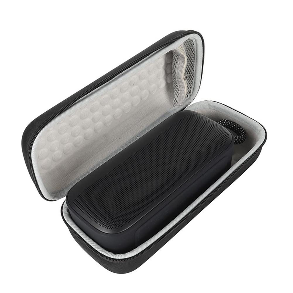 Compact EVA Carrying Case For Bose Plus Speaker Shockproof Travel Storage Box With Cable Organizer Hard Shell Protective Case
