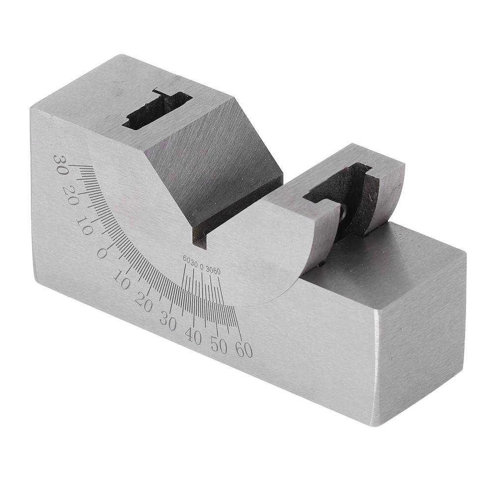 0-60° Range Micro Gauge Block Alloy Steel Material Adjustable Angle Block For Lathe Machine