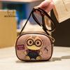 Nuova Borsa da Donna Versatile in Stile Occidentale Versione Coreana, Multi-strato Shopping Tempo Libero Monospalla Crossbody Borsa Originale