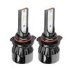 2pcs 9012 60W White Light Car LED Headlight Bulbs 6000K L8