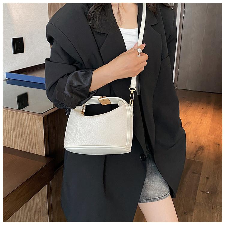 IELGY Ladies Cloud Bag Portable Casual Lunch Box Bag Shoulder Crossbody
