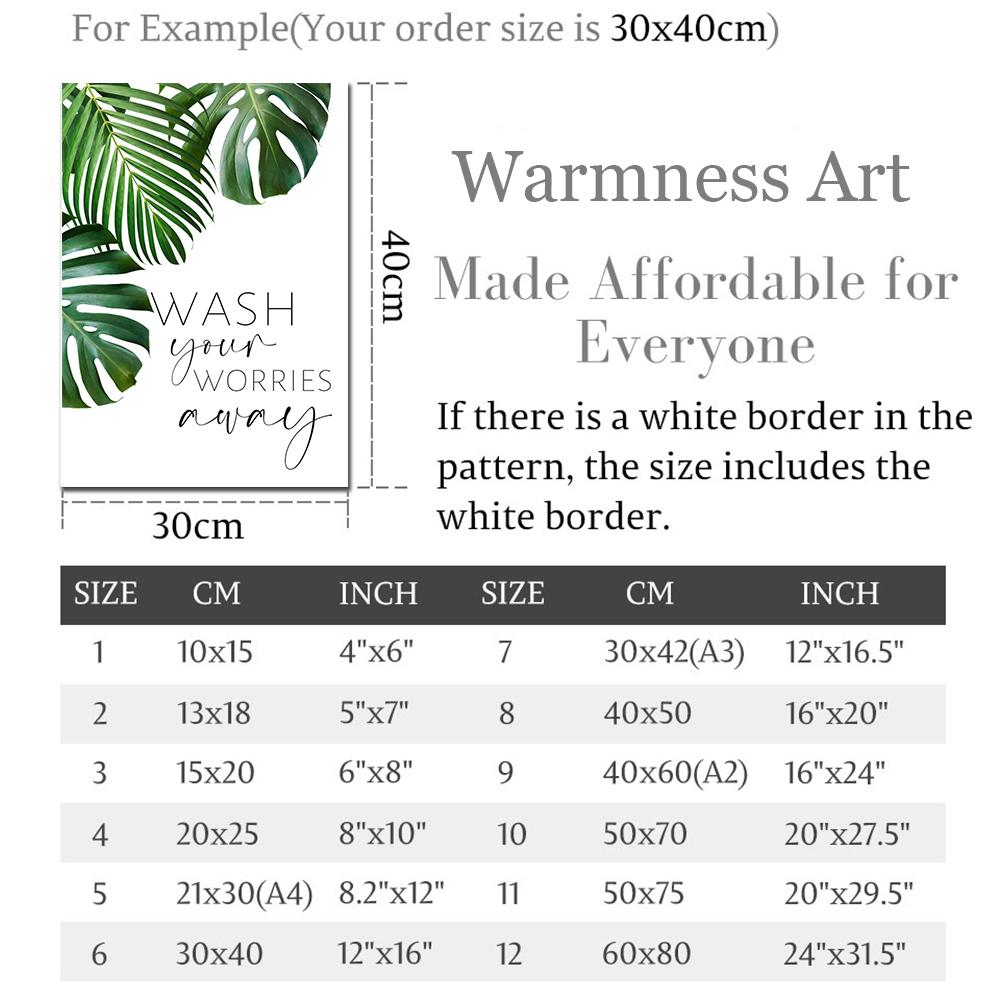 Rośliny tropikalne plakat zielony liść dekoracyjny obraz nowoczesne obrazy ścienne skandynawski styl wydruk do łazienki salon