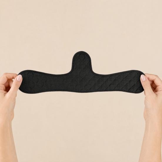 DYS 1/5/10 Pezzi Fodere per Reggiseno in Cotone per Assorbimento del Sudore, Cuscinetti Lavabili Sotto il Seno, Assorbitori di Umidità Riutilizzabili per Seno, Articoli per Sudorazione Donna