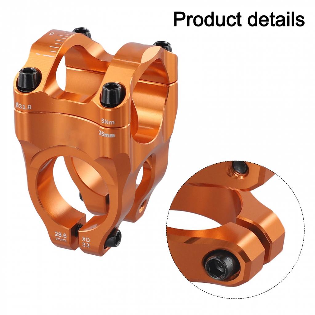 Aluminiumlegierung Ultraleicht 31,8 MM Fahrradvorbau für Rennrad und Mountainbike