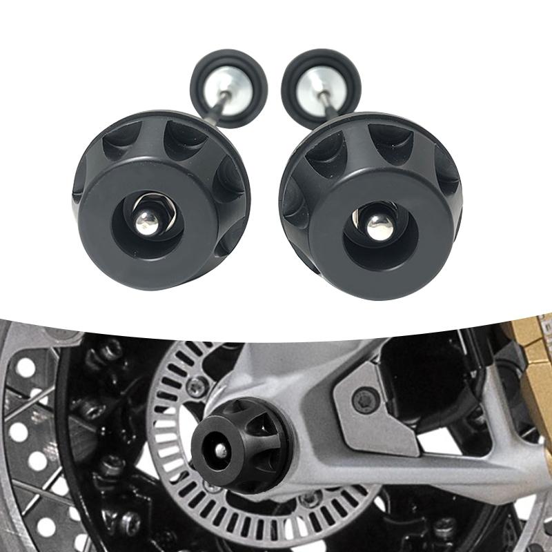 For BMW R1200GS R1250GS Front Wheel Protector Axle Fork Crash Slider R 1200 GS R1200 LC R 1250 GS Adventure 2014-2023 2021 2022