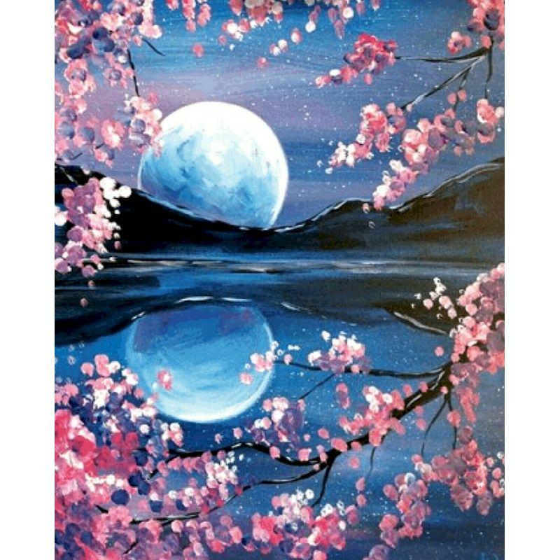 Full Round Diamond Painting Flowers 5D DIY Diamond Embroidery Kits Mosaic Cross Stitch Pattern Home Decor