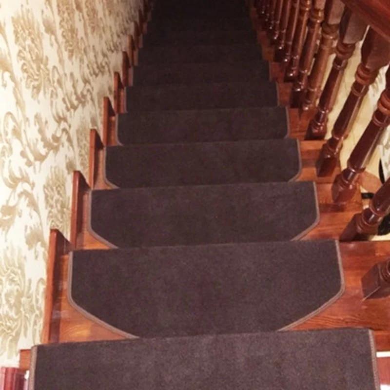 1 Pcs 65CM Non-slip Self Adhesive Carpet Stair Tread Mat Home Staircase Protection Cover Pad Living Room Decoration
