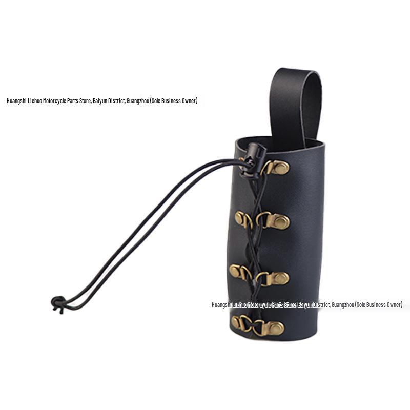 Mountain & Commute Bike PU Leather Insulated Water Bottle Holder