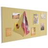 Felt Cork Board for Artwork Display and Decoration - Ideal for Schools, Offices, Bedrooms, and Creative Spaces