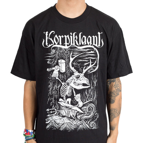 Korpiklaani Band Graphic Cotton Tshirt Unisex Summer Short Sleeve Fashion Brand Tee Luxury Casual Vintage Retro Top