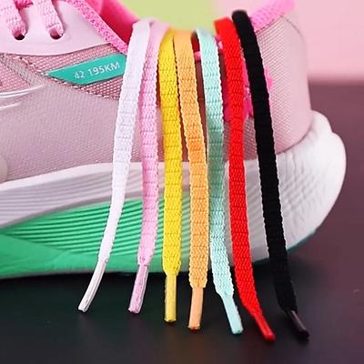 1 paar Neue Casual Sneakers tennis Schnürsenkel Breite 0,5 cm Flache Schnürsenkel Seil Schnürsenkel für Schuhe 120/140/160CM Schuh Zubehör