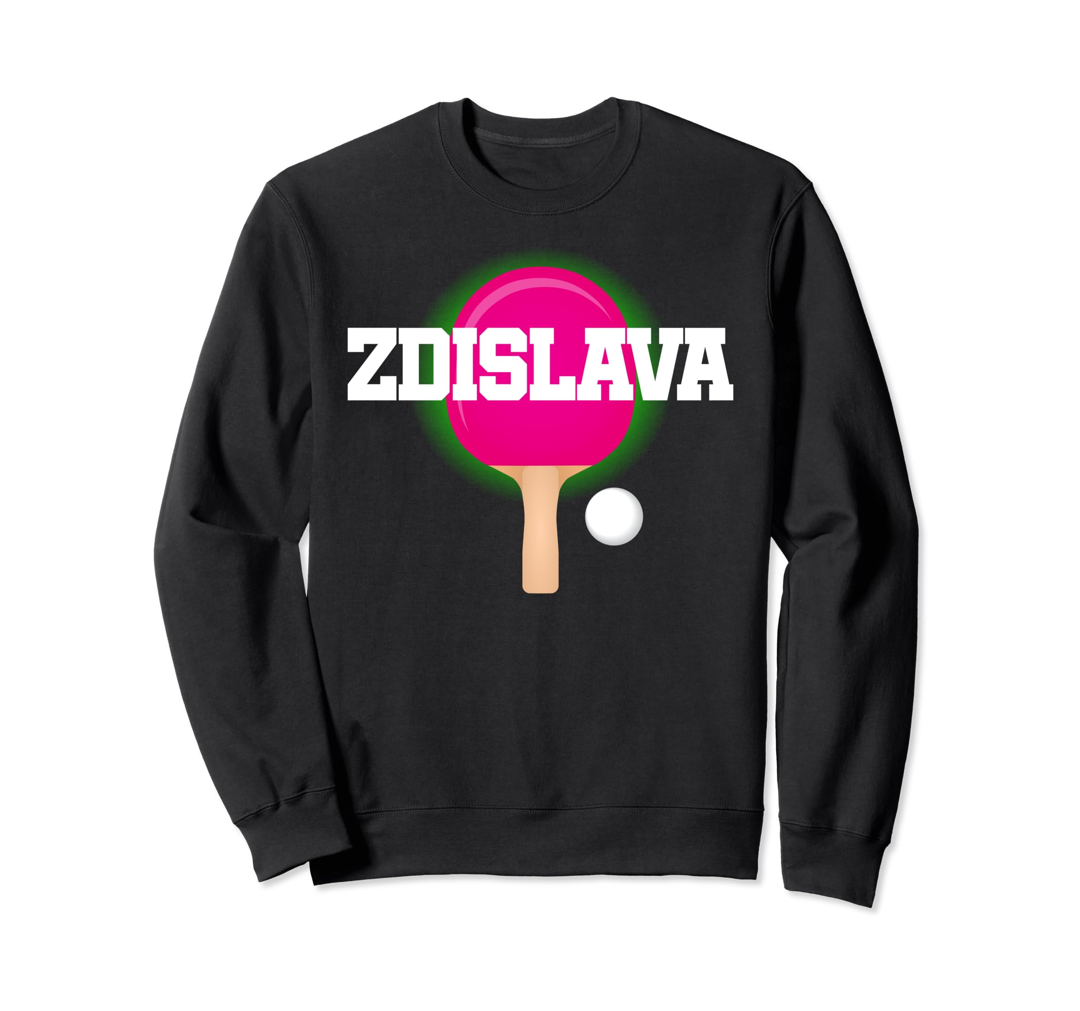

Zdislava name girl table tennis ping pong game racket sports trainer чёрный