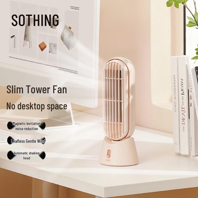 SOTHING Mini Bladeless Desktop Fan