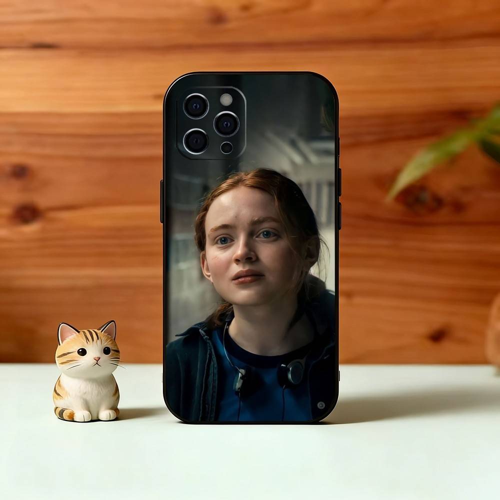 S-Sadie S-S Actor Phone Case For iPhone 17,16,15,14,13,12,11 Plus,Pro Max,XS,Soft Silicone Black Cover