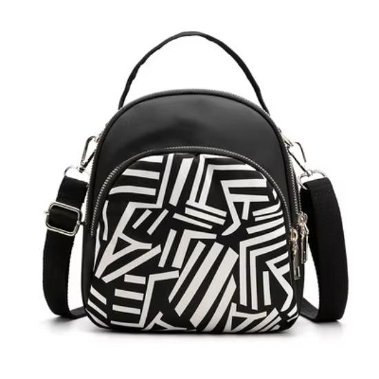 New Arrival Nylon Shoulder Bags For Women Small Oxford Waterproof Crossbody Bag Fashion Printed Handbags Pack Purse
