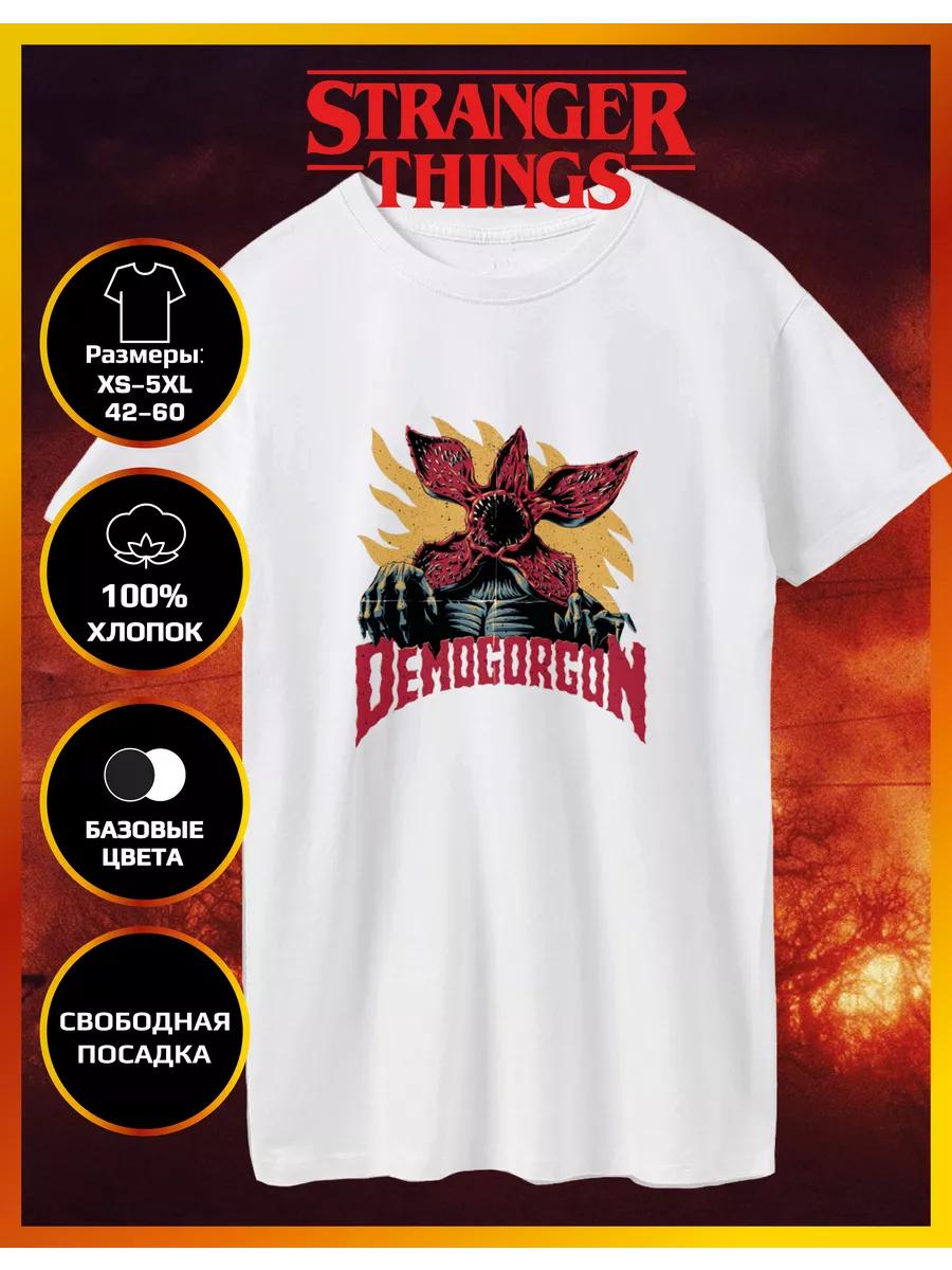 Demogorgon Very Strange Cases Printed T-shirt 4XL