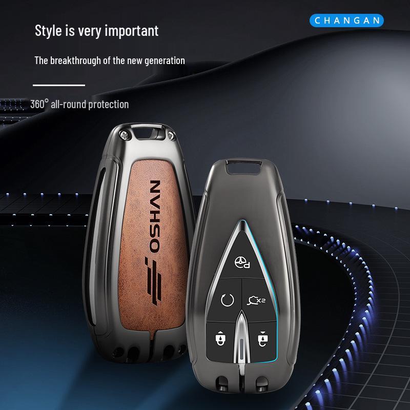 Personalized Car Key Shell: Fits Auchan X5/X7, Creative Interior Decoration