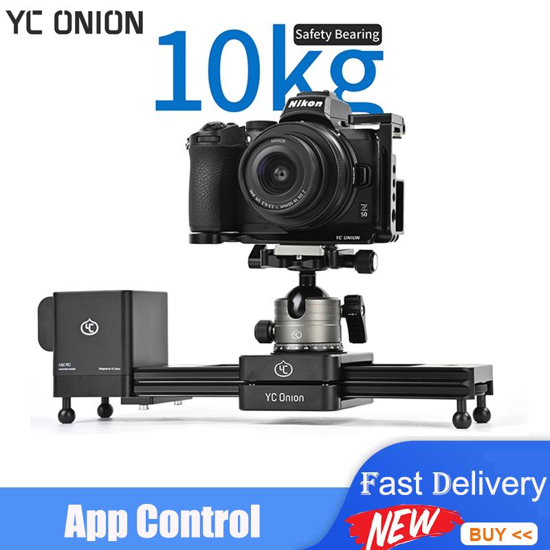 

YC Onion Chocolate Mini Моторизованный слайдер для камеры DSLR APP Control Выдвижной портативный стабилизатор фотографии Rail Slider