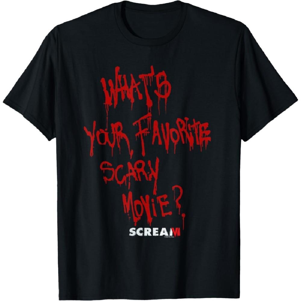 

6 Favorite Scary Movie T-Shirt S