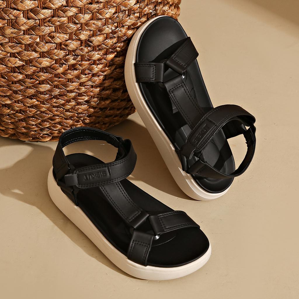 Summer women's sports and leisure platform sandals new Velcro open-toed beach shoes light and comfortable women's shoes