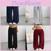 Relaxed Fit Womens Yoga Pants With Drawstring For Casual Winter Wear