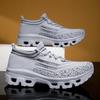 Sneakers Men's Fly-woven Mesh Size 46 Twist Sole Lightweight Men's Shoes Cold Sticky Shoes Casual Jogging Shoes