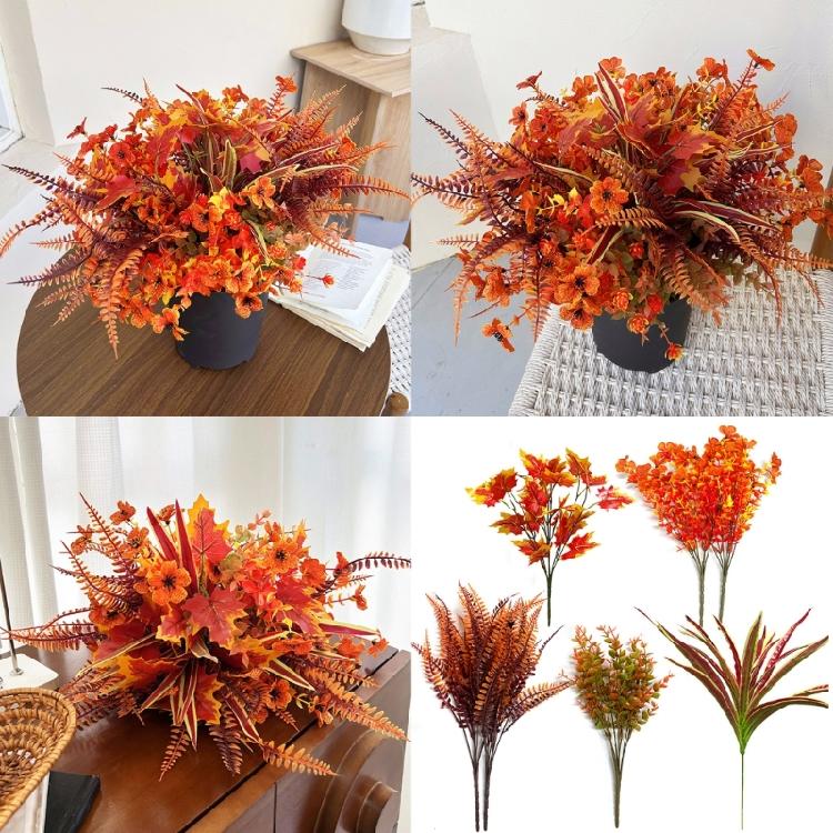 Plastic Greenerys Artificial Plant Plastic Texture Perfect for Garden Terraces Window Box Fireplaces Displays