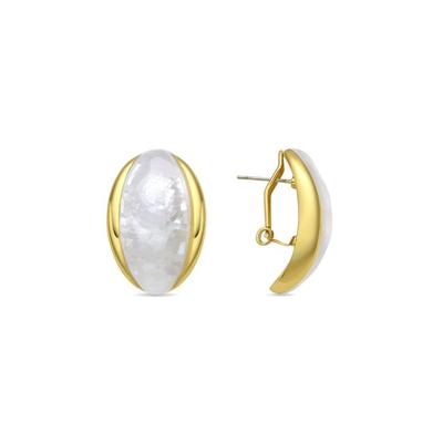 Luxenter Lingo oorbellen 18k gouden afwerking