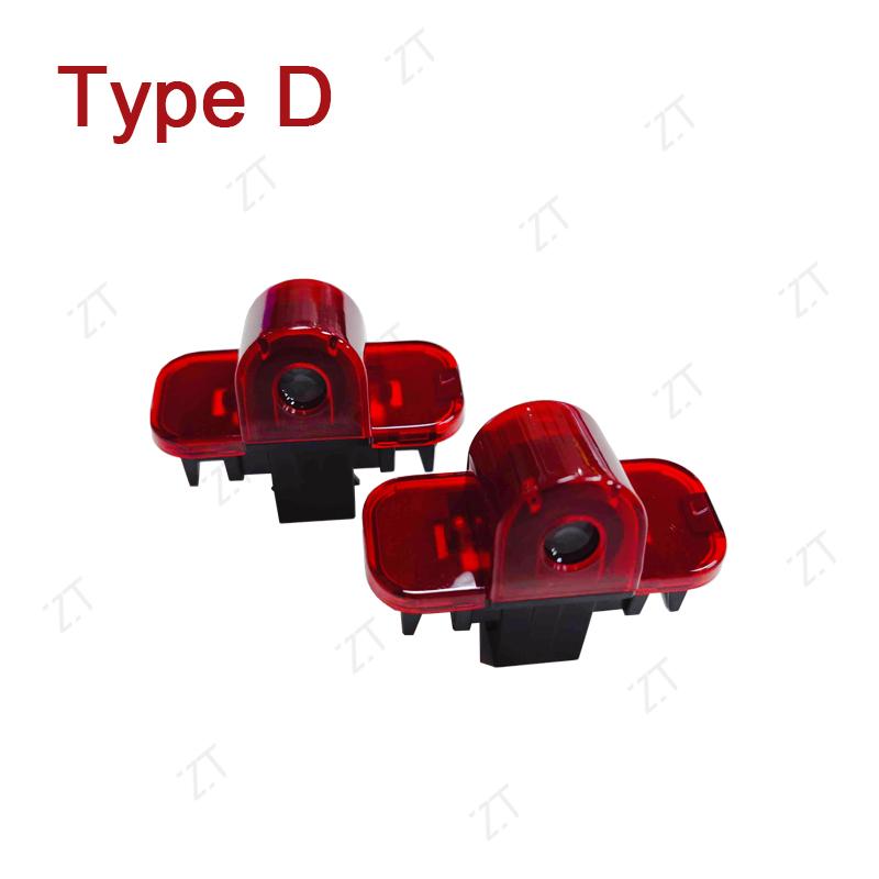 REOY4 For Skoda Superb Octavia Kodiaq Fabia Karoq HD Glass Lens Car Door Light Laser Decor Projection Lamp Never Fade Car Accessories