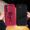 Case for Samsung Galaxy A56 A24 A54 A32 A22 A35 A52 A36 A73 A25 A26 A55 A21s Phone Cover Cartoon Character