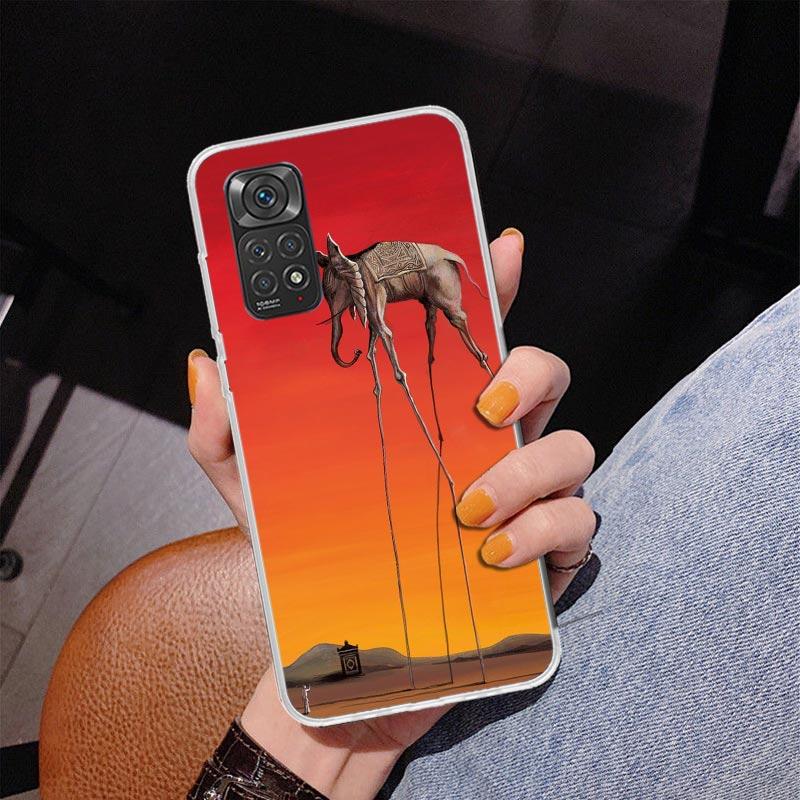 Salvador Dali Art Phnoe Case for Phnoe Case for Xiaomi Redmi Note 15 14 14S 13 Pro Plus 12 12S 11S 11E 10S 10 11T 5G Unique Cove