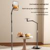 2026 Universal Rotating Cantilever Mobile Phone & Tablet Floor Stand with Adjustable Height for Live Broadcasts
