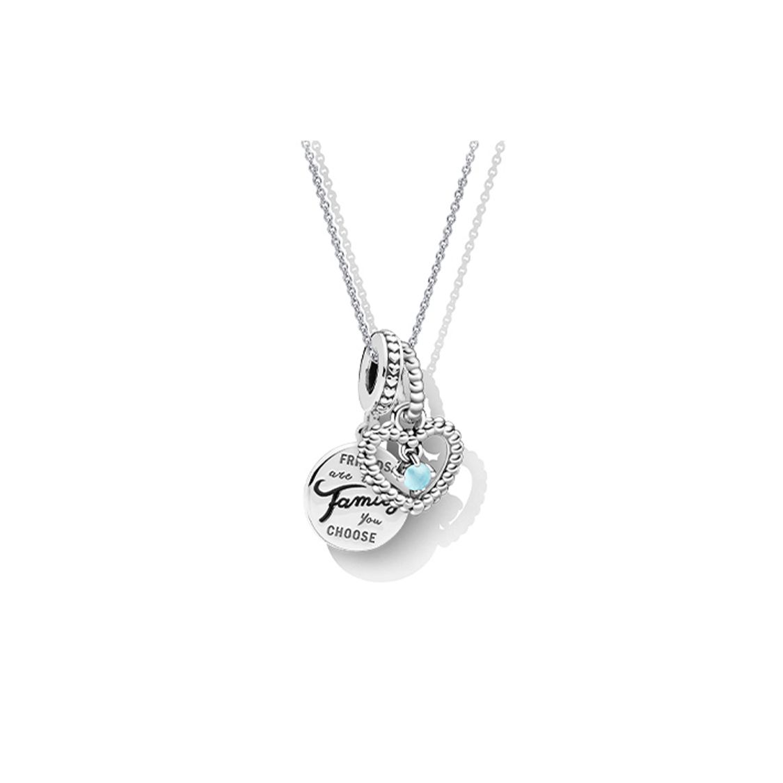 Pandora Star Wish 925 Silver Necklace Unisex necklace ZT2111 Box,November Birthday Stone Necklace Clothing Sets
