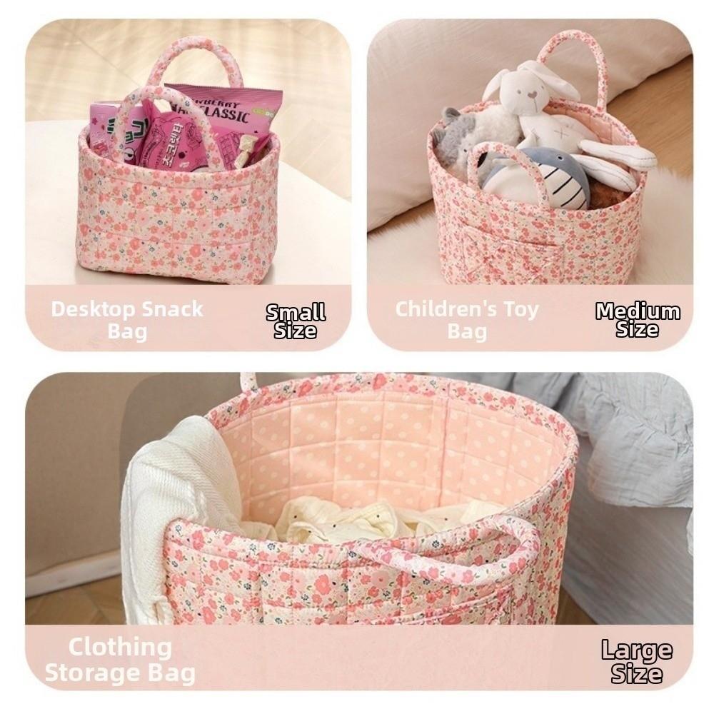 Hand-held Laundry Storage Basket Large Capacity Foldable Laundry Hamper  Laundry Room